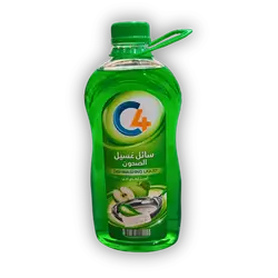 C4 Apple Dishwashing Liquid 2 Liters