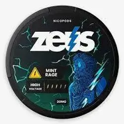 ZEUS MINT RAGEHIGH VOLTAGE 20MG NICOPADS
