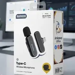 Marvers Type-C Wireless MicroPhone Sound Up To 20M