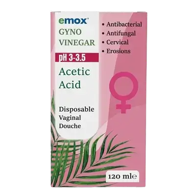 Gyno Vinegar Ph 3-3.5 Acetic Acid 120ml _ emox