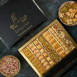 Box Pistachio And Cashew Baklava