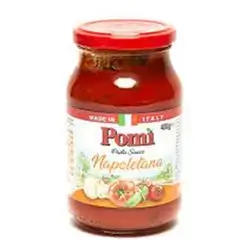 Pomi Napoletana Italian Pasta Sauce Glass Jar, 400g
