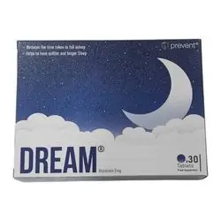 DREAM 5MG MELATONIN 30 TAB MADE IN EU