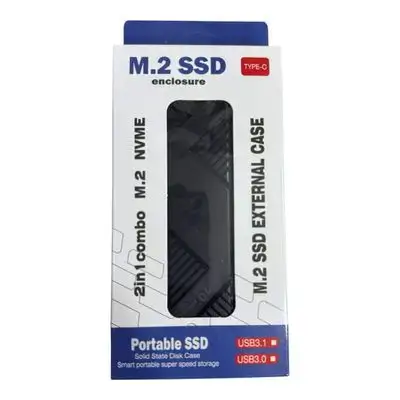 2in1 combo M.2 NVME M.2 SSD EXTERNAL CASE