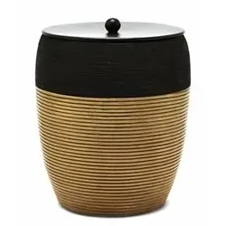 Rattan Bathroom Bucket With Lid