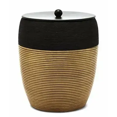 Rattan Bathroom Bucket With Lid