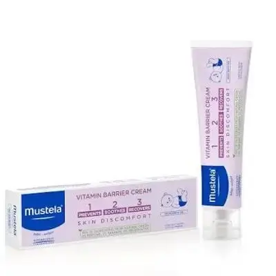 Mustela vitamin barrier cream 123 100ml