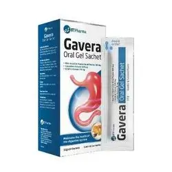 Gavera Oral Gel 30 Sachets - A dietary supplement to reduce acidity