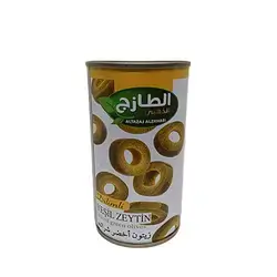 Fresh Green Olives with Pit Sliced 370 g