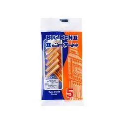 Big Ben Blu 2 Blade 5 Razors Orange