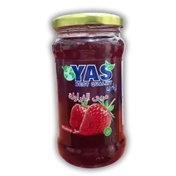 Yas Strawberry Jam Glass 380g