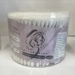 cotton swabs %100 natural cotton high-quality shaft 500pic