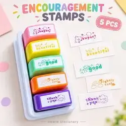 ENCOURAGEMENT STAMP SET – 5 PCS ( English)