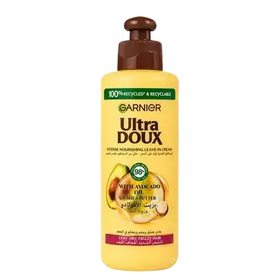 Ultra Doux Intense Nourishing Leave-In Cream Avocado Oil & Shea Butter 200ml _ GARNIER