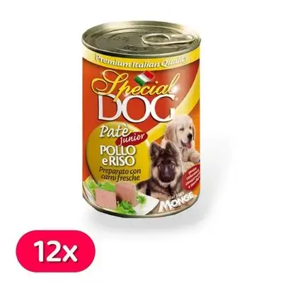 Special Dog Puppy and Junior Paté Chicken and Rice x12