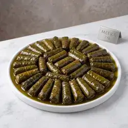 Grape Leaves with Rice and Vegetables