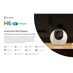 Ezviz H6 3K Smart Home Wi-Fi Camera