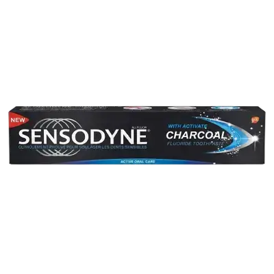 SENSODYNE Fluoride Toothpaste with Activate Charcoal 100ml _ gsk
