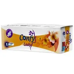 Confy Lady Classic Long 8 Pads