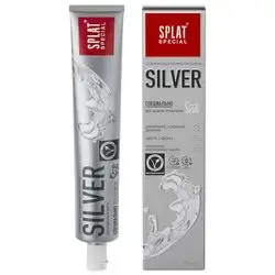 splat silver toothpaste
