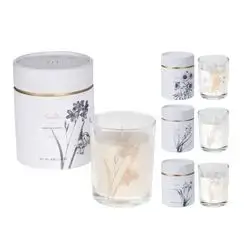 Candle Scented In Glass 3Ass