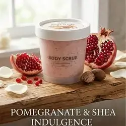 Pomegranate & Shea Butter Body Scrub