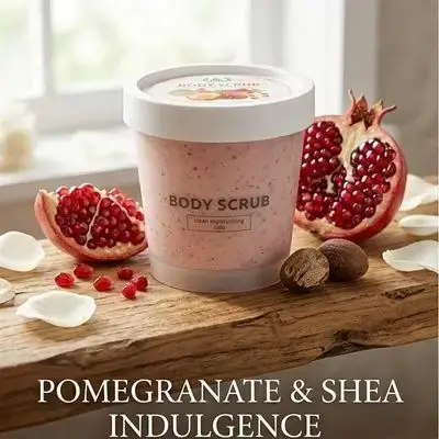 Pomegranate & Shea Butter Body Scrub