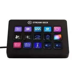 Elgato Stream Deck – 15 Customizable LCD Keys for Stream Control