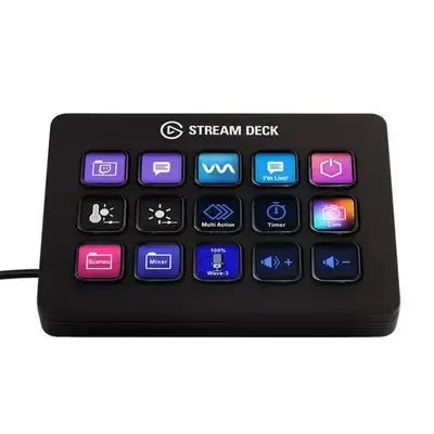 Elgato Stream Deck – 15 Customizable LCD Keys for Stream Control