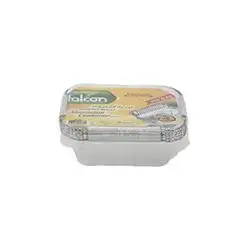 Hfp Aluminium Container With Lid 10 Pcs