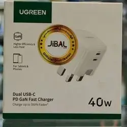 Ugreen Adapter 40W Daul USB-C