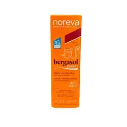 noreva bergasol expert spf50+ cream invisible finish 50ml