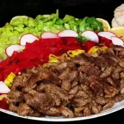 Beef Shawarma Platter 