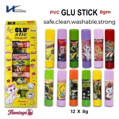 Set Glue Stick 8g-flamingo