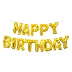Pastel Happy Birthday Foil Balloon