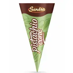 Sandra pistachio cone 85g