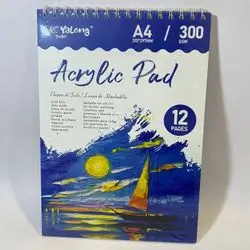 Sketchbook acrylic pad A4