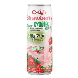 C Light Strawberry Flavored Milk 240 ml