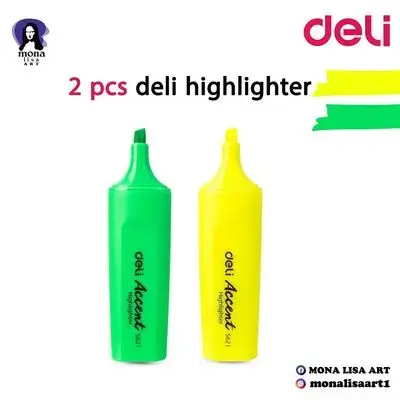 2pcs Highlighter deli
