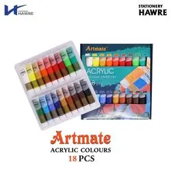 Set Acrylic Colors Artmate Marka 18 Colors / 36ml