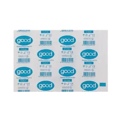 Sterile Waterproof Wound Dressing 5×5cm 1Pic _ good