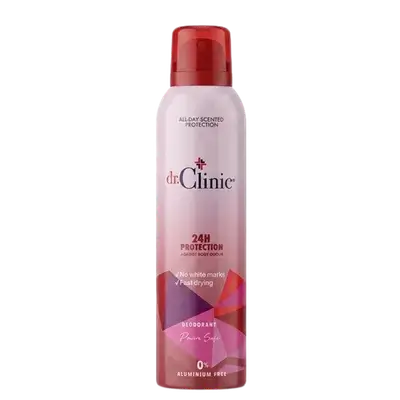 Deodorant Protection 24H Spray Power Safe 200ml _ Dr. Clinic