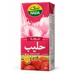 Nada Strawberry Flavored Milk 1L