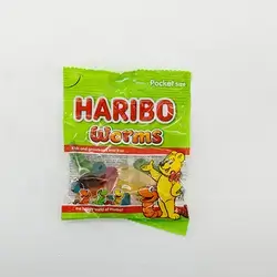 Haribo Worms Jelly 25Gm