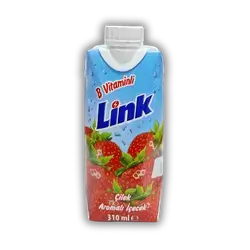 Link Strawberry Juice Packet 310ml