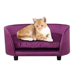 Sofa Pet Bed Purple
