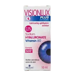 Visionlux Plus Eye Drops 10ml _ Novax