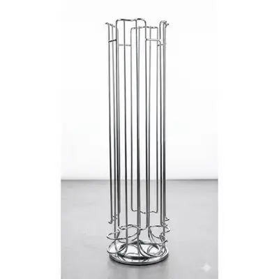 Coffee Capsule Carousel Stand - Big – Chrome