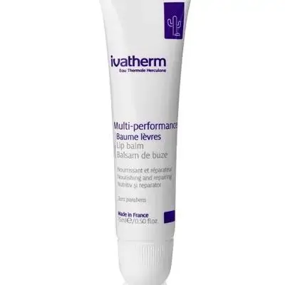 كريم إيفا ثيرم مالتي بيرفورمانس مرطب للشفاه 15 مل ivatherm multi-performance lip balm 15ml