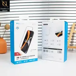 Kuzoom 9D HD Tempered Glass Protector for iPhone 16/15/14 Pro
